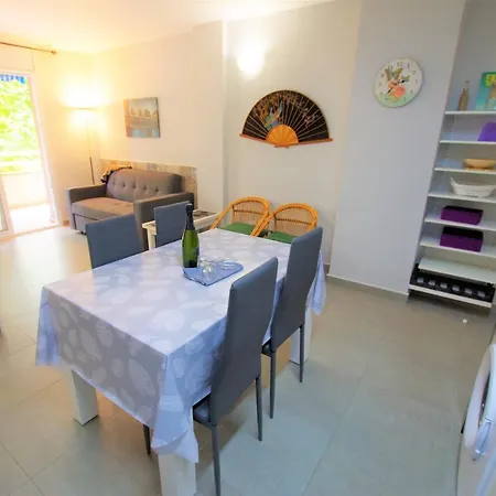 Apartment V&v Lloret- Blanc Precioso Con Piscina Comunitaria Y Aire Acondicionado Lloret de Mar